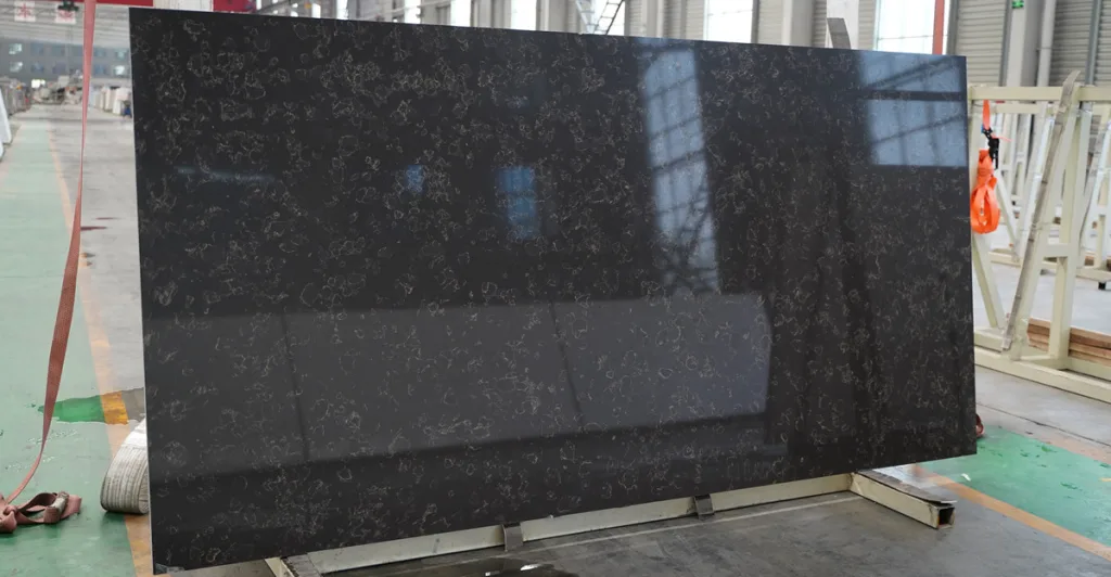 quartz carrara black hs3025 new design