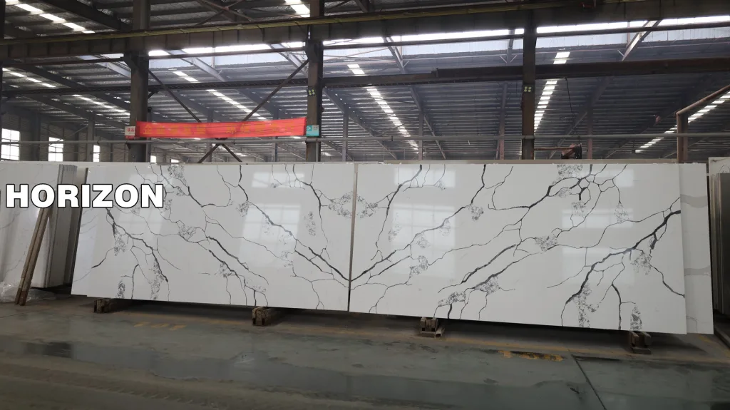 10. Finished Quartz Calacatta 1009 - Horizon Quartz