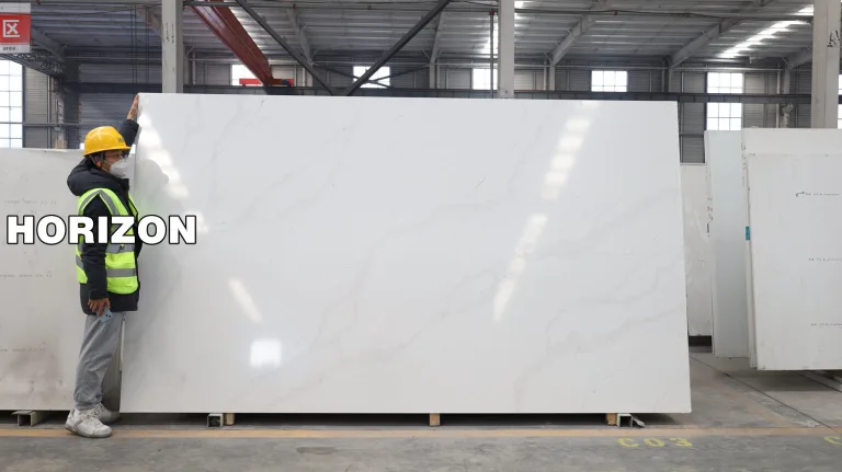 Biggest Quartz Calacatta Slabs Size 320x200cm