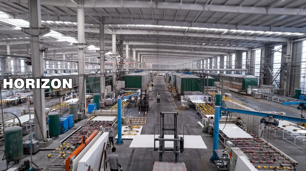 Horizon Quarzstein-Produktionslinien
