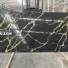 Quartz Stone Calacatta 6719 Black Gold Horizon Quartz Stone Calacatta 6719 Black Gold Horizon