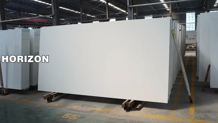 Quartz Stone That Customers Buy And Use The Most Pure White Horizon