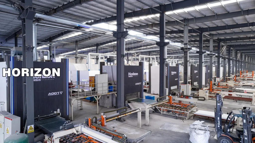 معدات إنتاج ألواح حجرية الكوارتز Horizon