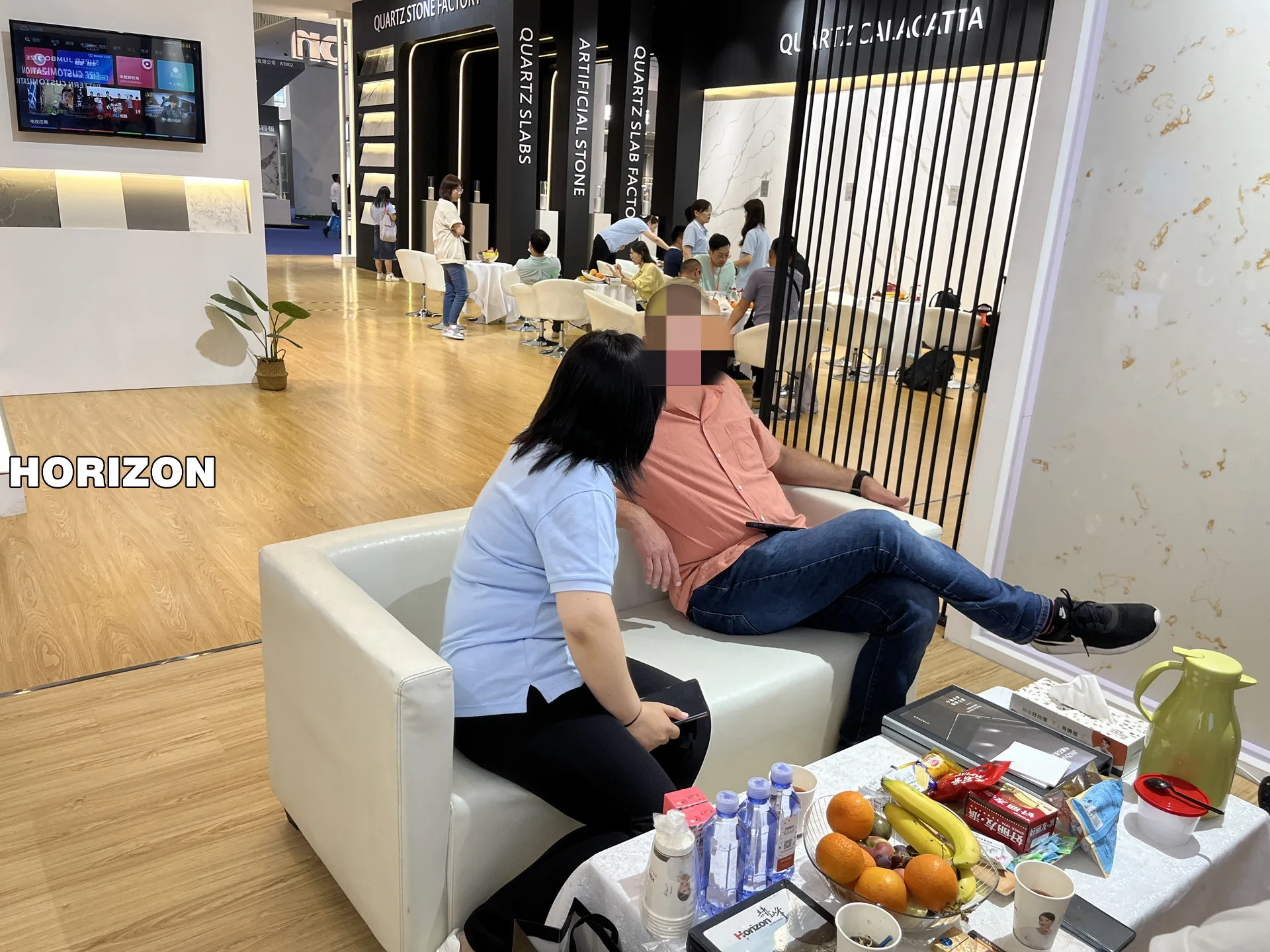 Meeting With SA Clients - Horizon 23th Xiamen Stone Fair