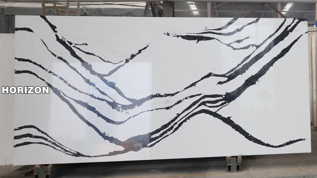 Quartz Calacatta 1008 Black Mountain - Horizon Quartz