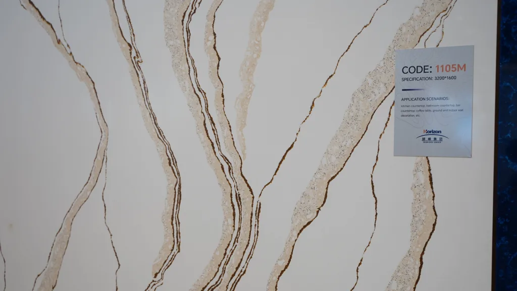 Quartz Calacatta 1105 - Finest Color Horizon Quartz