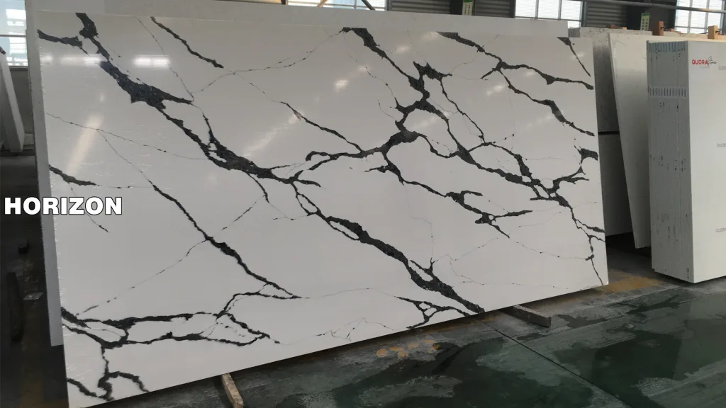 Quartz Calacatta 6052 With Black Veins