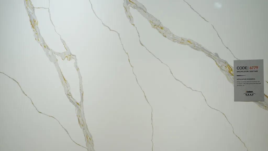 Quartz Calacatta 6779 - Finest Color Horizon Quartz