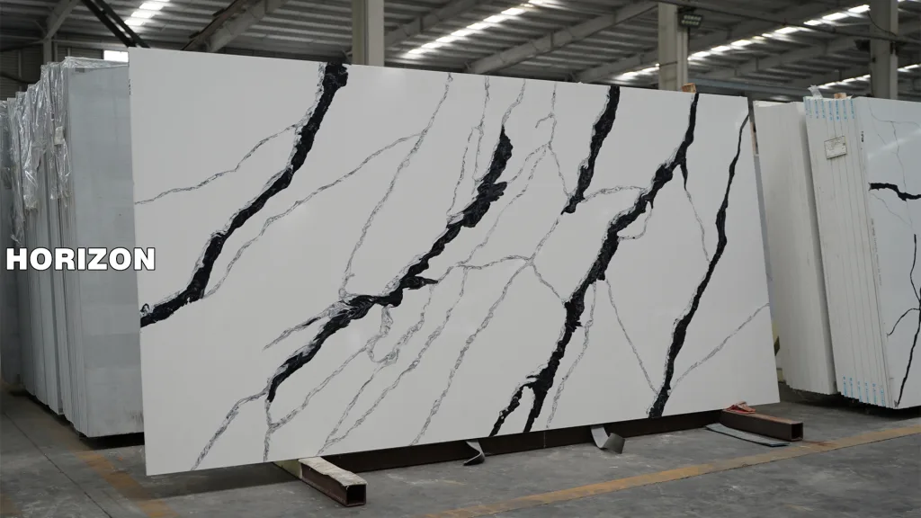 Quartz Calacatta 6816 With Black Veins