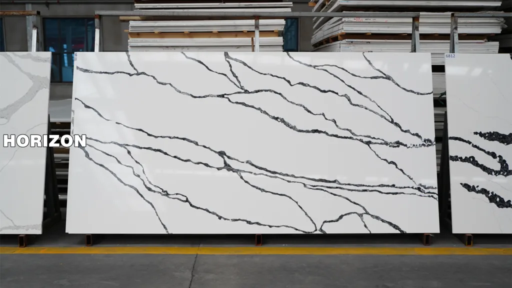 Quartz Calacatta 6819 With Black Veins