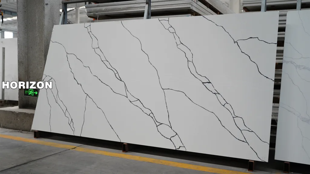 Quartz Calacatta 6822 With Black Veins