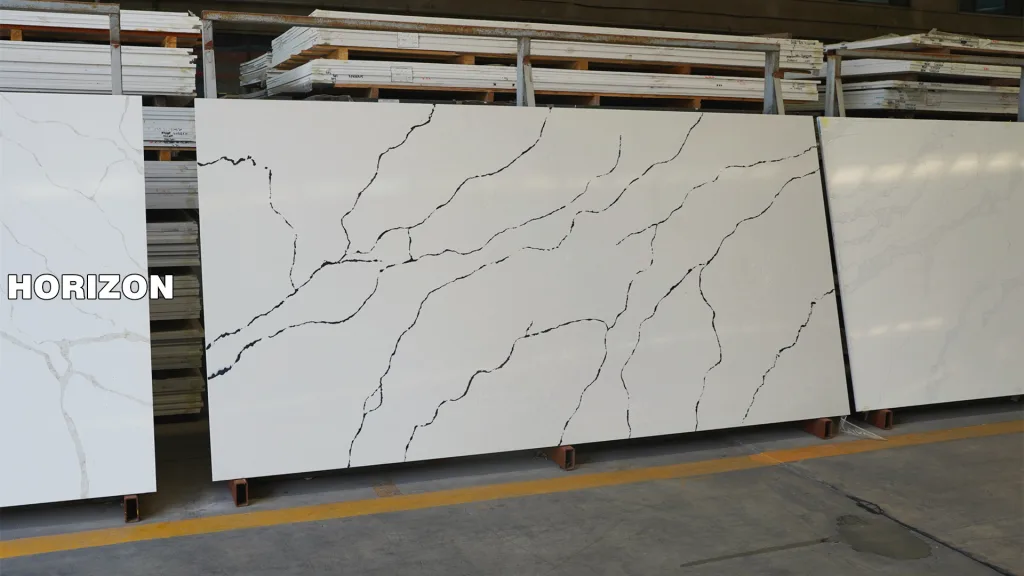 Quartz Calacatta 9035 With Black Veins