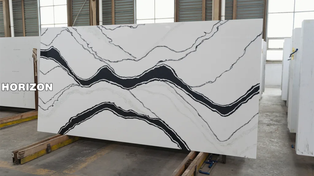 Quartz Calacatta HTL1218 With Black Veins