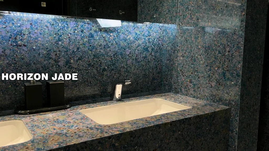 Quartz Jade Bathroom Tops - Horizon Quartz Stone