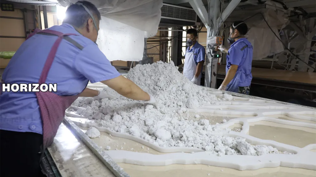 Quartz stone filling materials