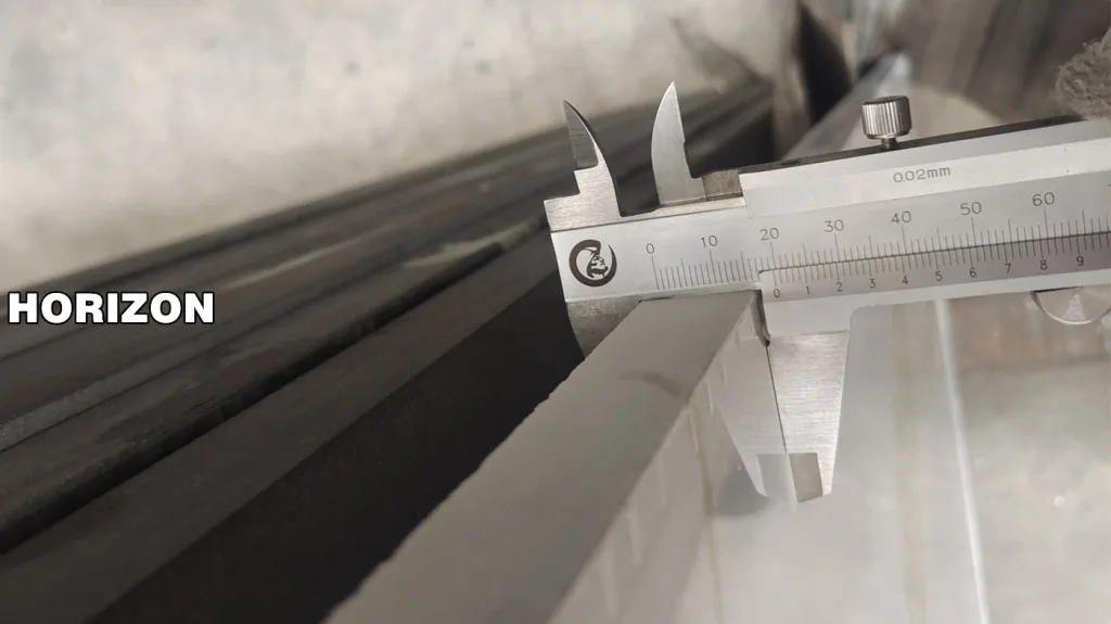 Thickness of Artificial Quartz - Horizon