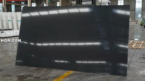Quartz Slab Pure Black - Horizon Quartz
