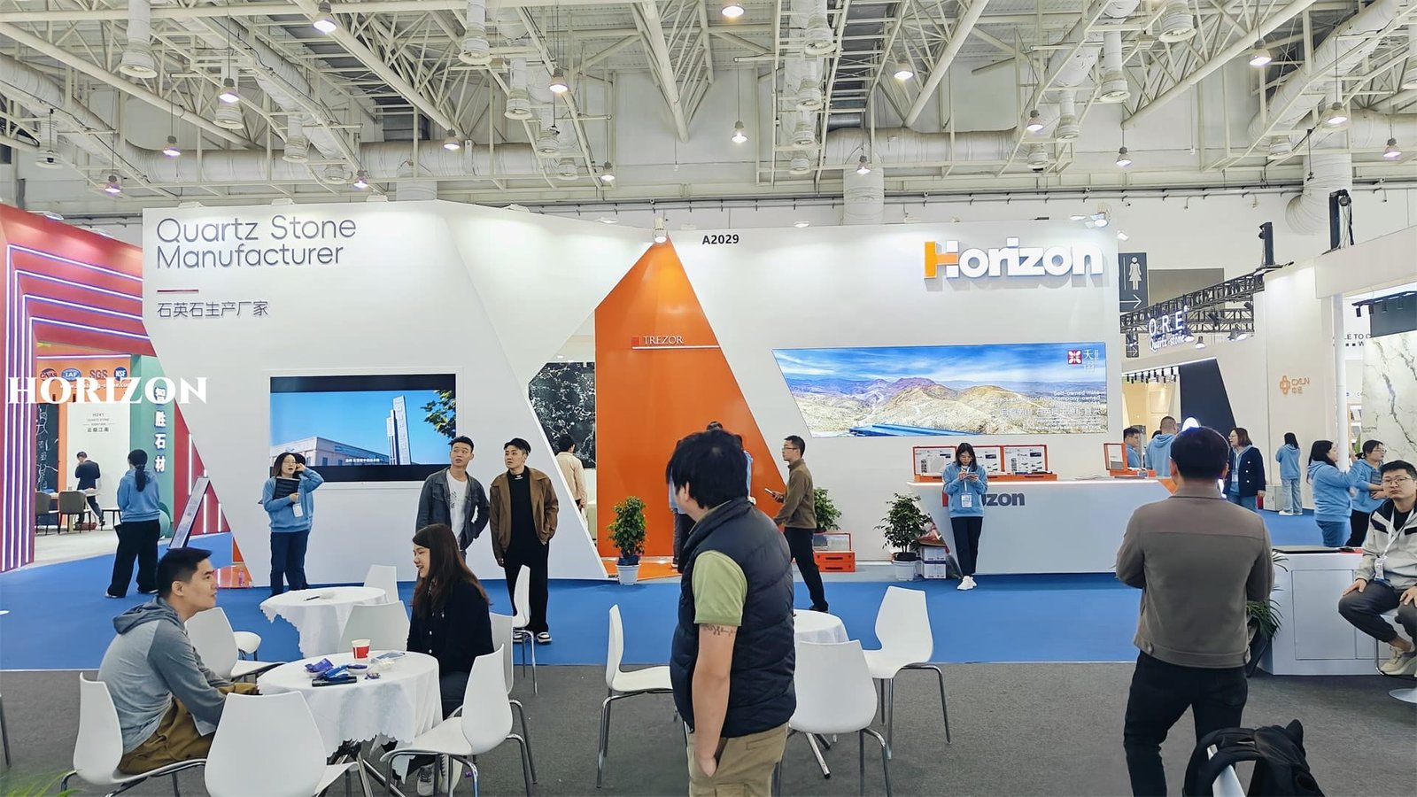 2015 Horizon Xiamen Stone Fair Booth - Horizon Quartz 3