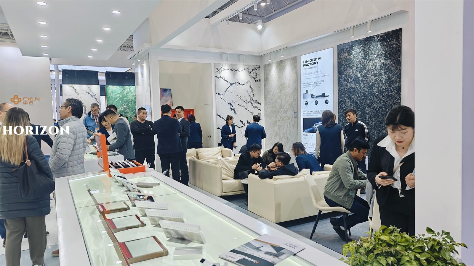 Horizon Xiamen Stone Fair Booth 1 - Horizon Quartz